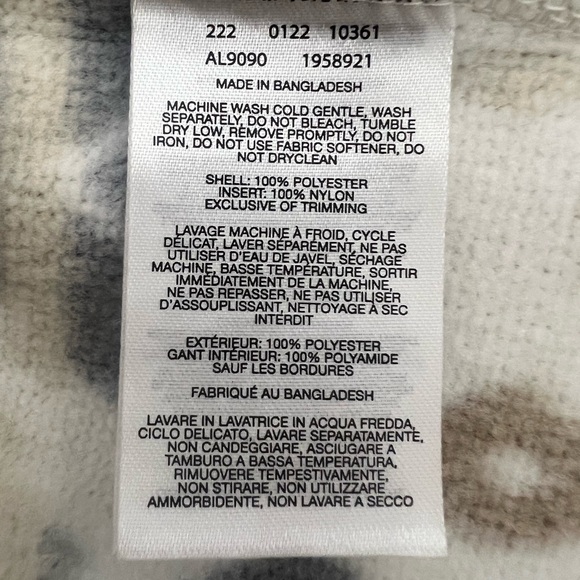 Columbia Sweater Weather Pullover Hoodie Chalk Rocky Mountain Print size Large - Picture 10 of 11